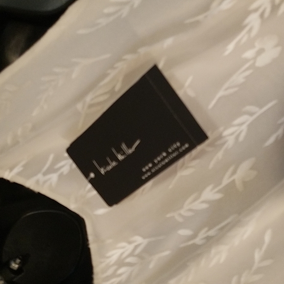 NWT VINTAGE Nicole Miller Size 2 Off White Long Dress - Picture 8 of 10